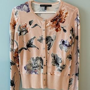 White House Black Market Button Up Cardigan Size Small